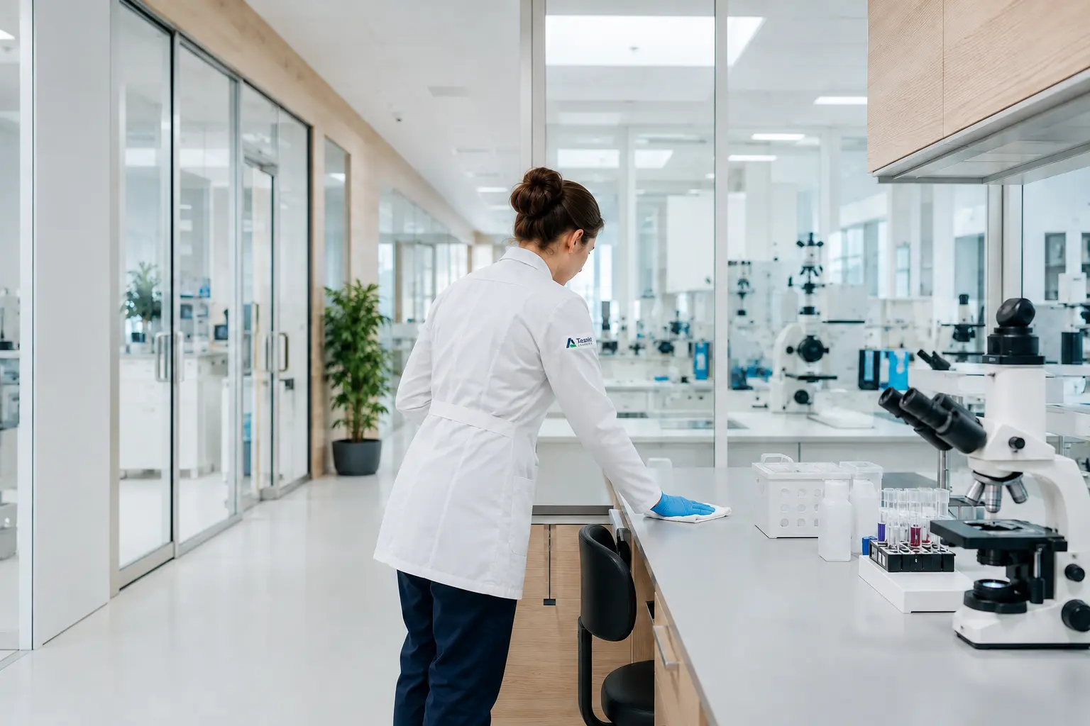 Laboratorie- og hospitalsrengøring